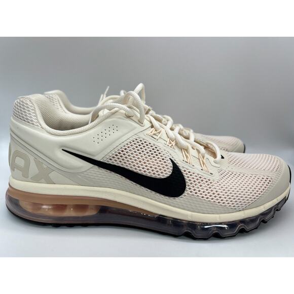 Nike Air Max 2013 Pale Ivory Guava Sneakers HF3660-100 Men's Size 13 New - Picture 1 of 16